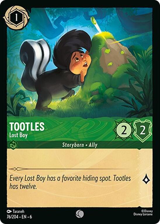 Tootles - Lost Boy - 76/204 [Azurite Sea] [Non-Foil]