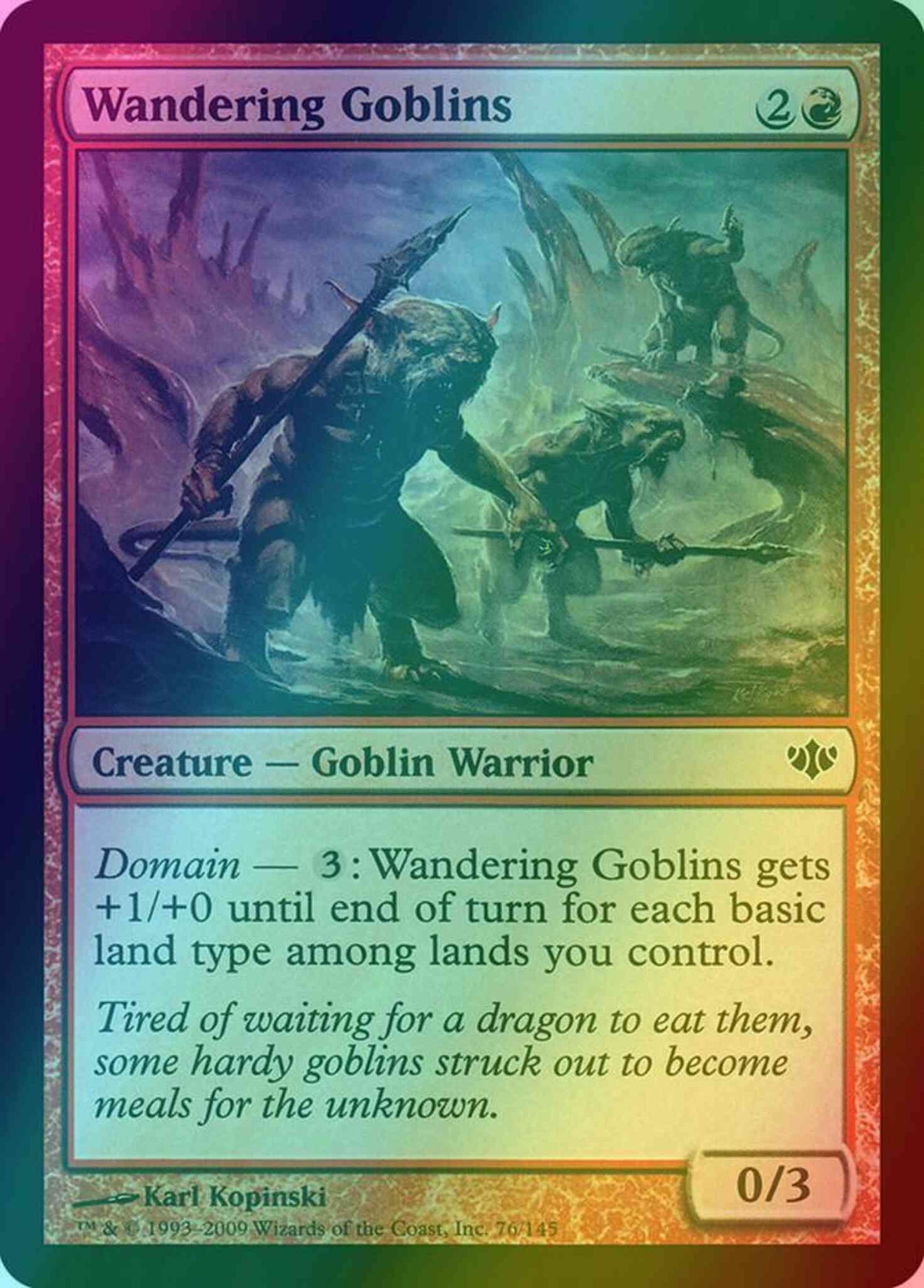 Wandering Goblins [76] [Conflux] [Foil]