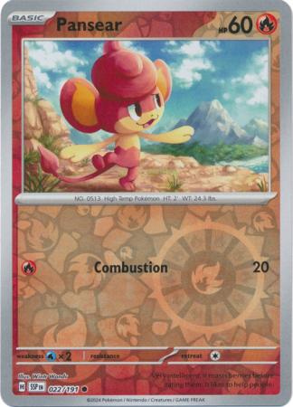 Pansear - 022/191 - Common [sv08-022] [Reverse Holo]