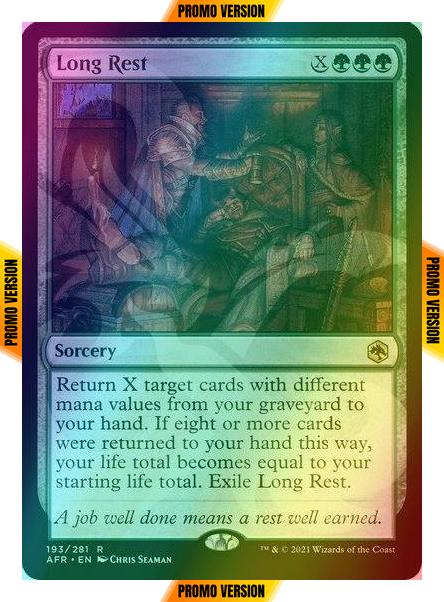 Long Rest [193x] [Ampersand] [Adventures in the Forgotten Realms Promos] [Foil]
