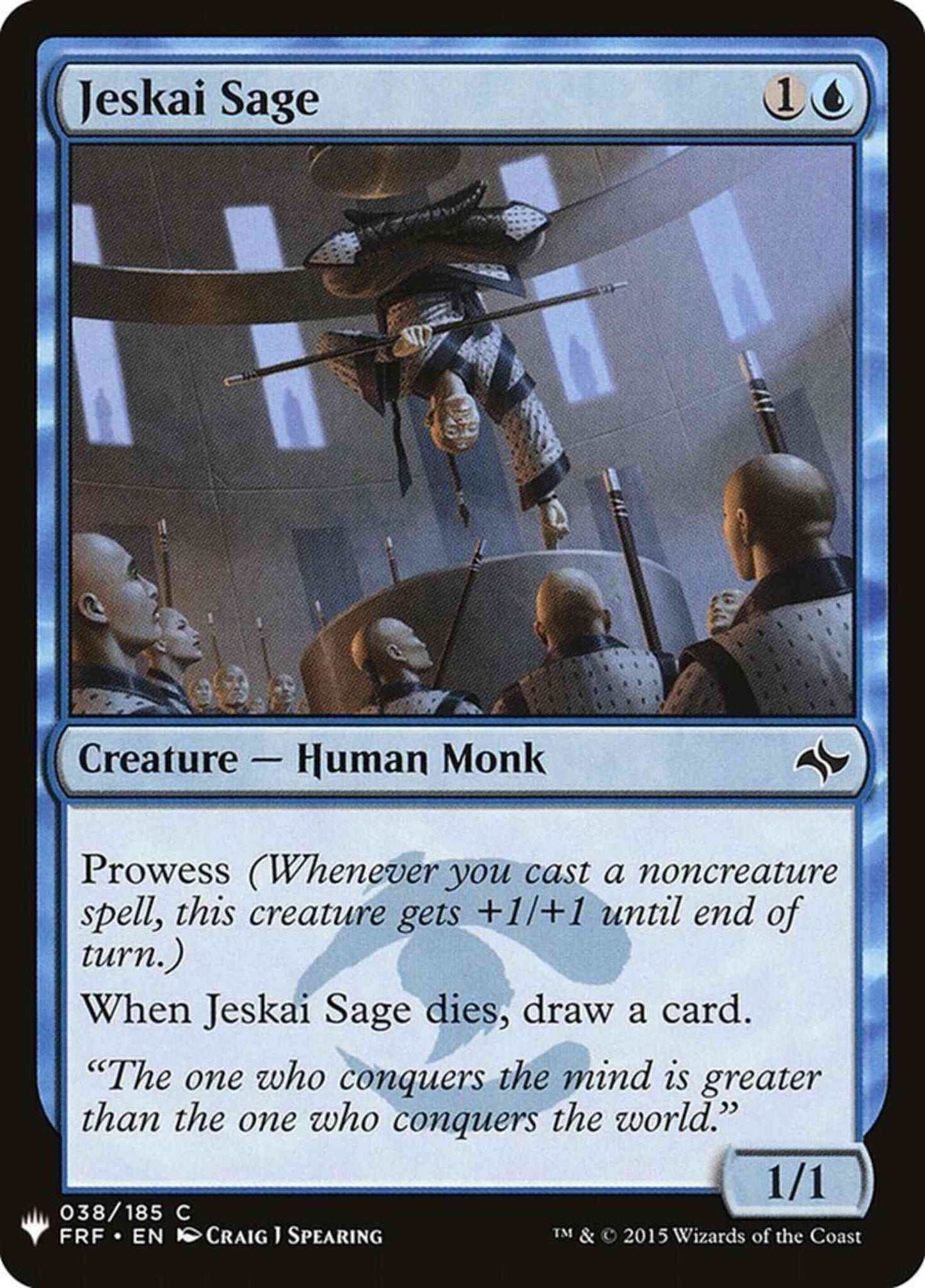Jeskai Sage [FRF-38] [The List] [Non-Foil]