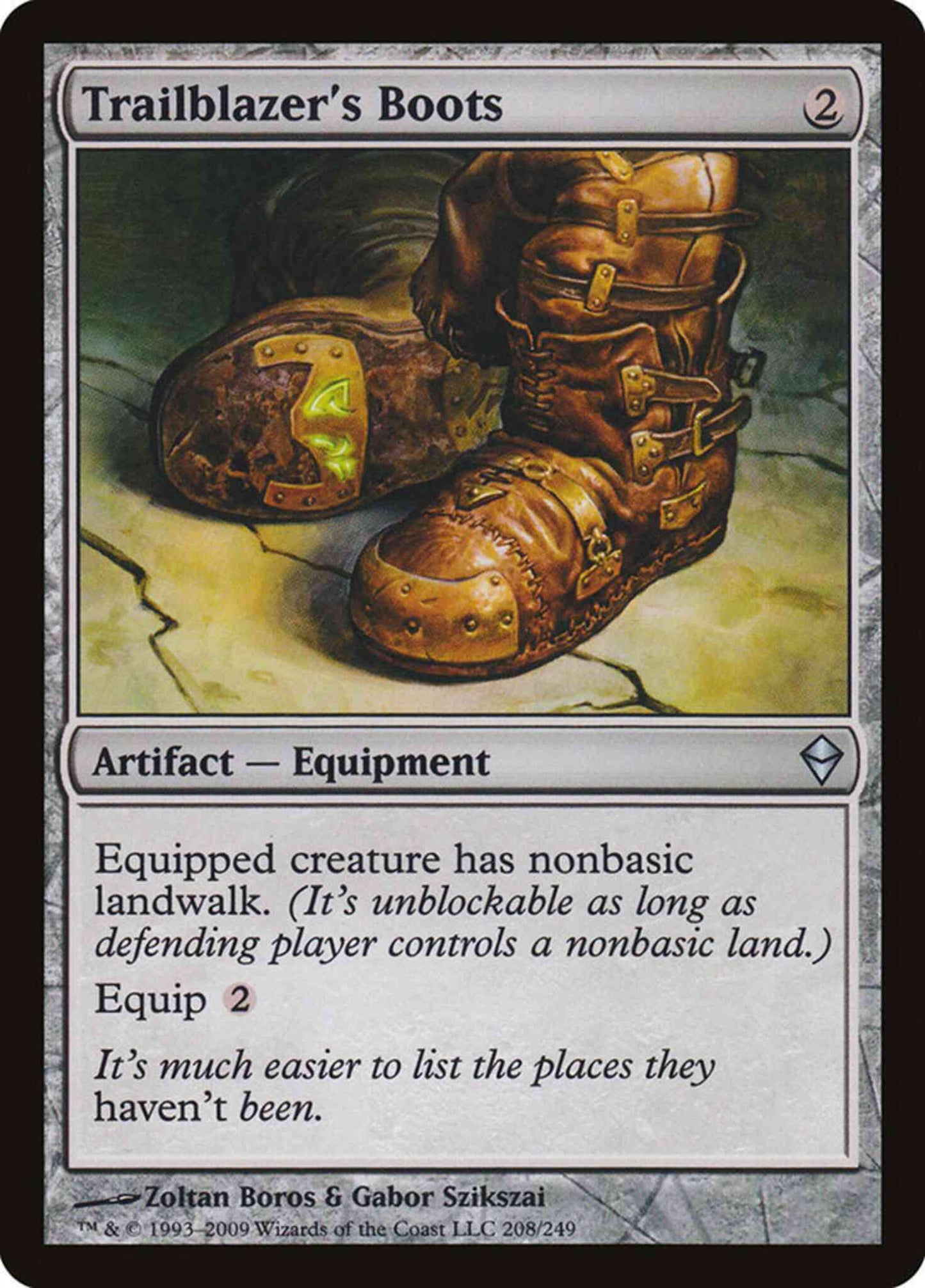 Trailblazer's Boots [208] [Zendikar] [Non-Foil]