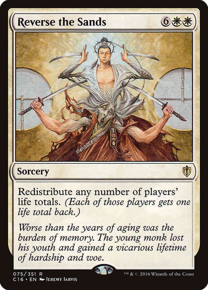 Reverse the Sands [75] [Commander 2016] [Non-Foil]