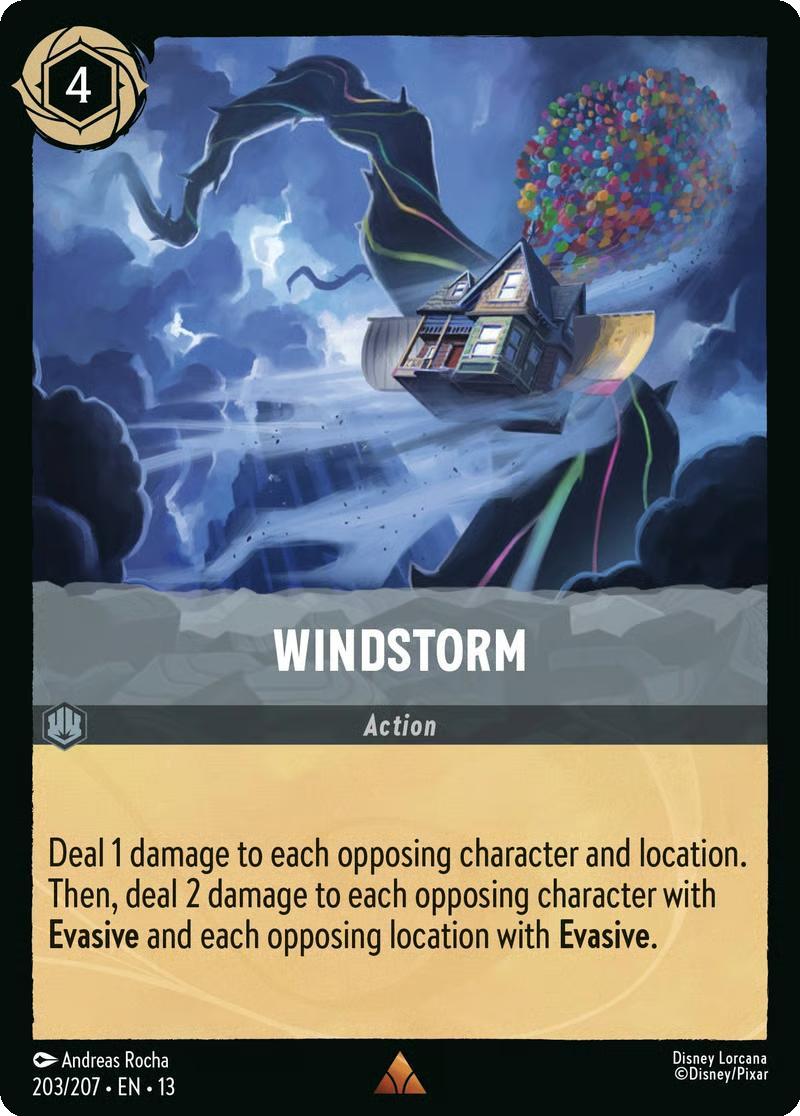 Windstorm - 203/204 [Attack of the Vine!] [Non-Foil]