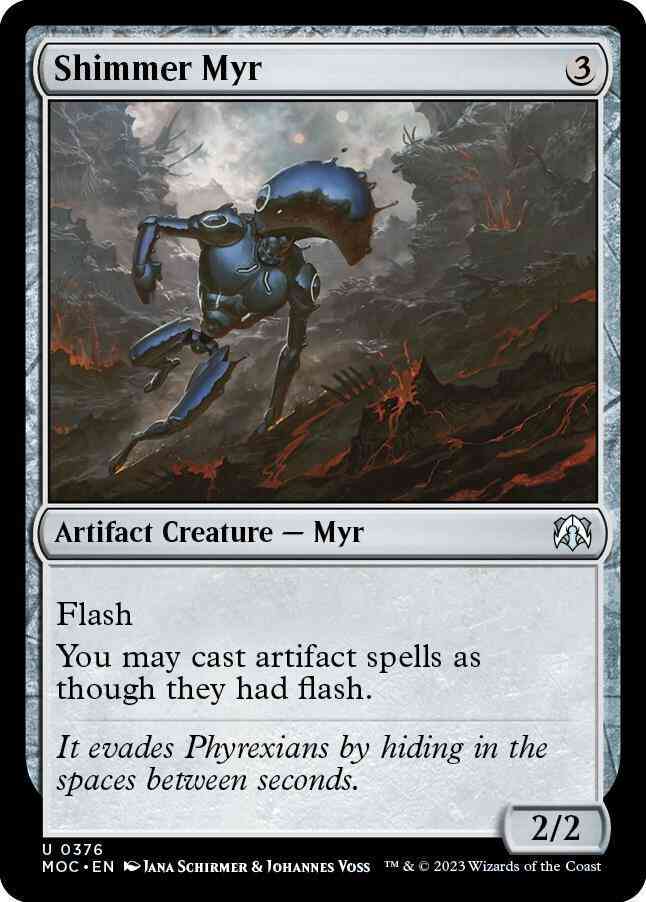 Shimmer Myr [376] [March of the Machine: Commander] [Non-Foil]