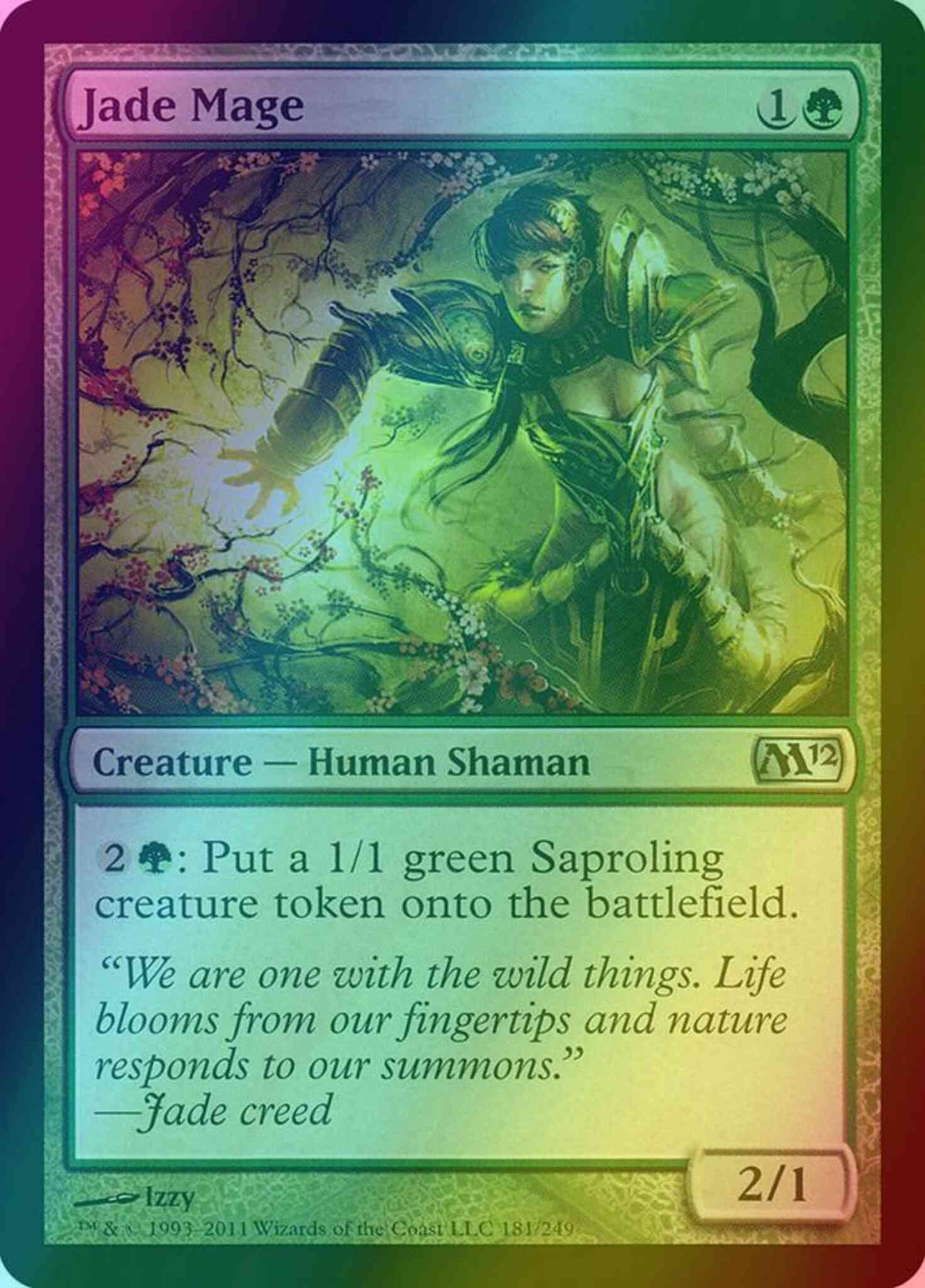 Jade Mage [181] [Magic 2012] [Foil]