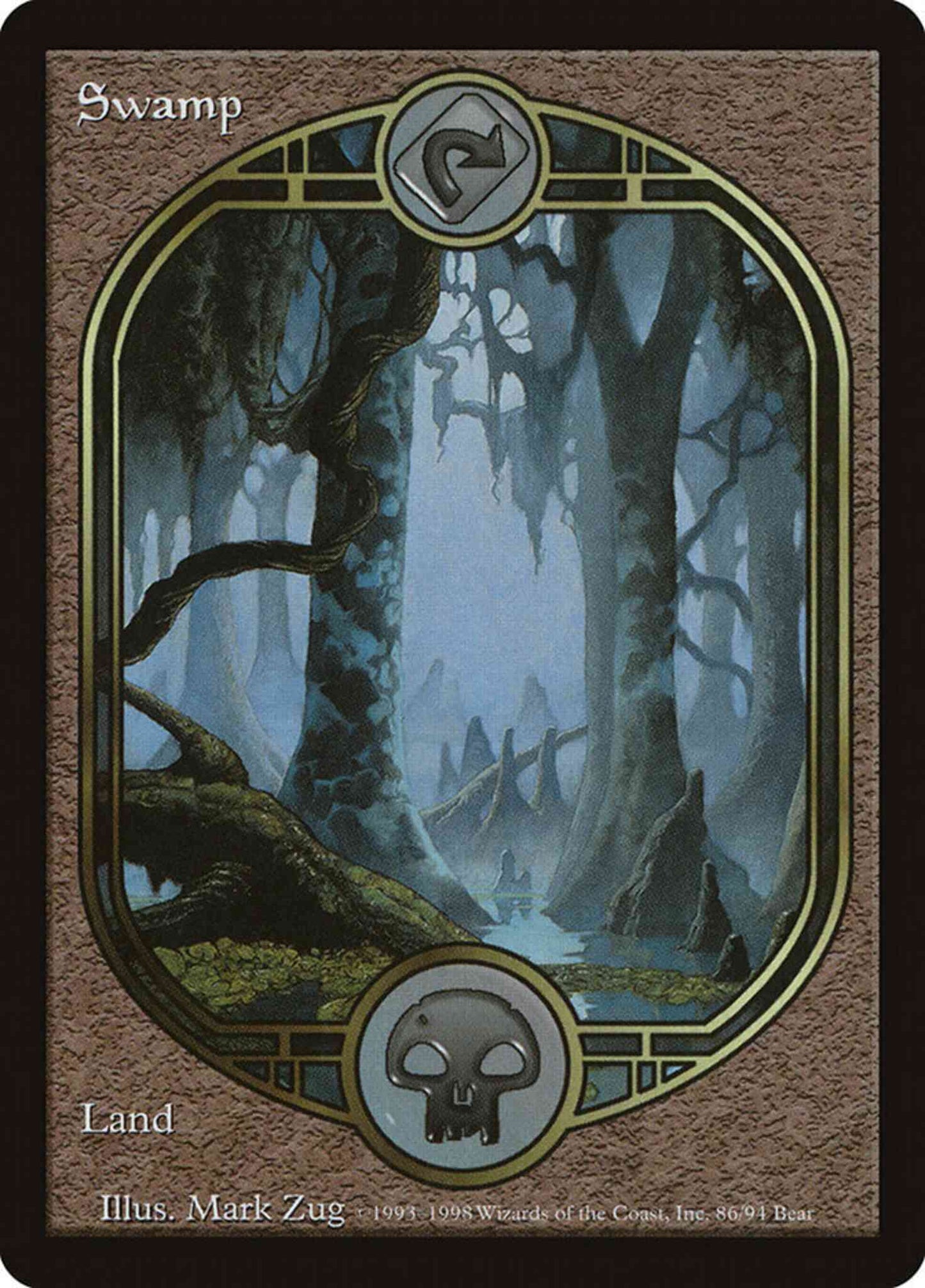 Swamp [86] [Full Art] [Unglued] [Non-Foil]