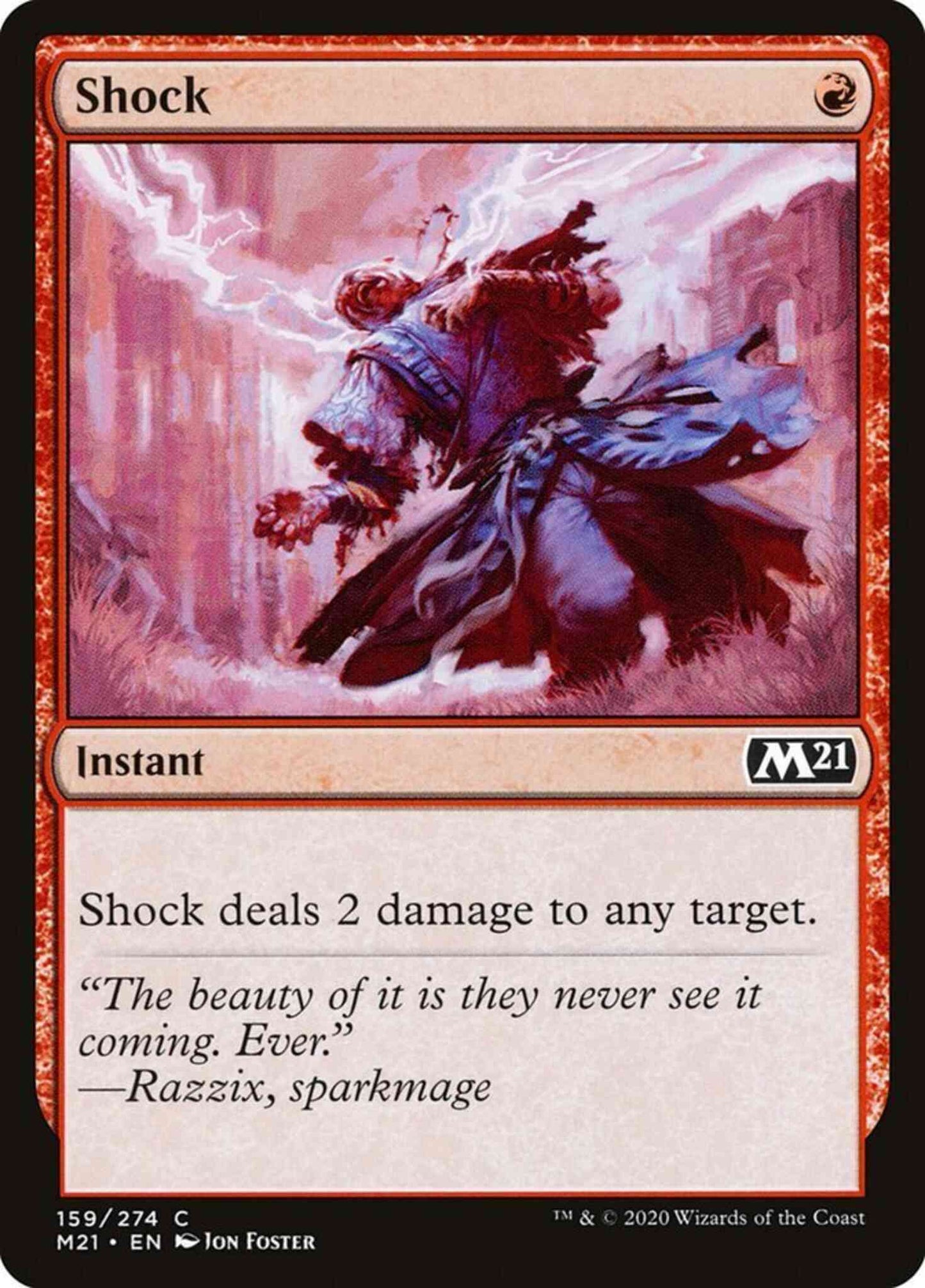 Shock [159] [Core Set 2021] [Non-Foil]