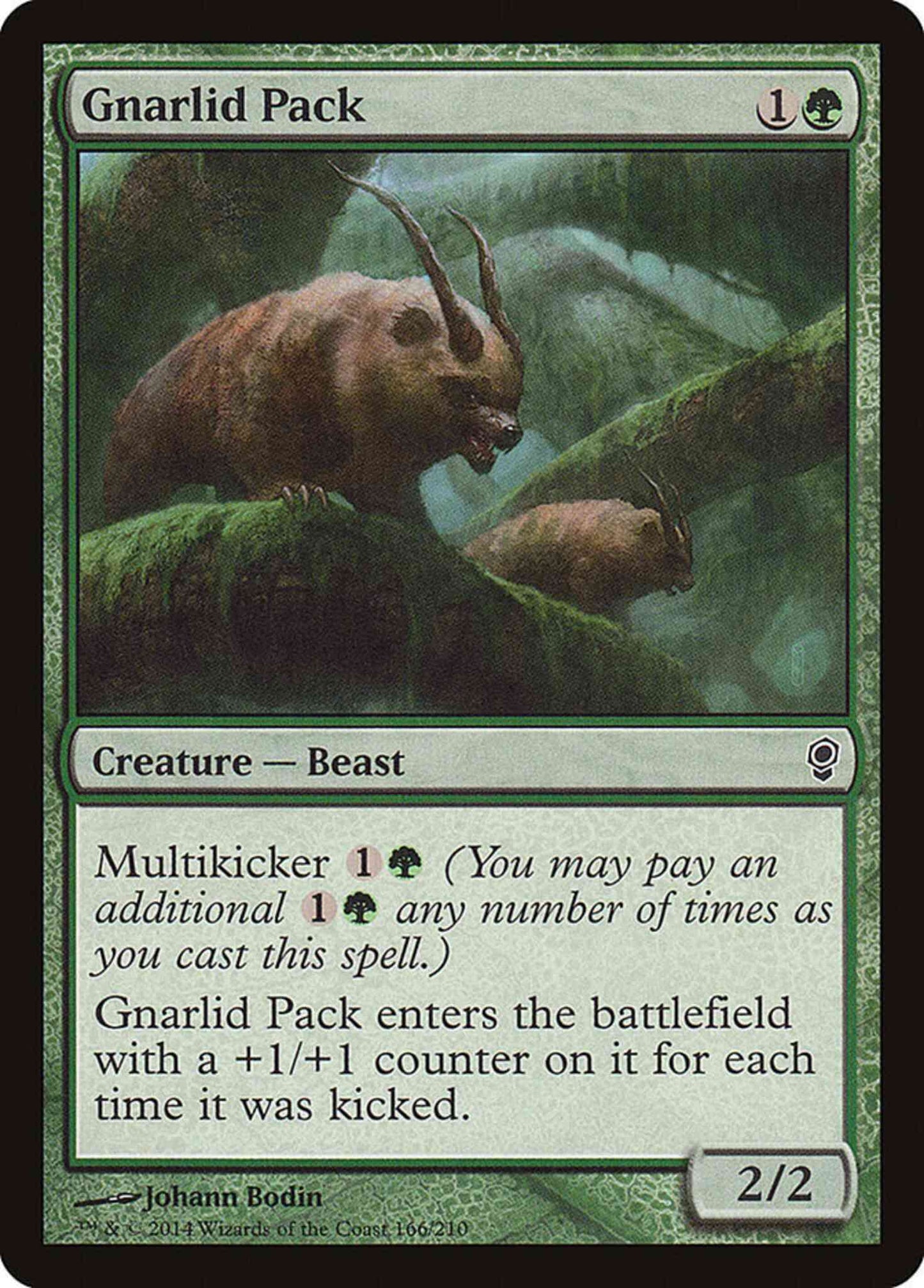 Gnarlid Pack [166] [Conspiracy] [Non-Foil]