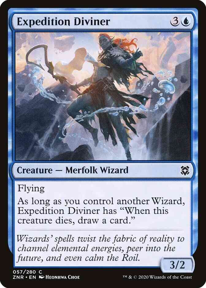 Expedition Diviner [57] [Zendikar Rising] [Non-Foil]