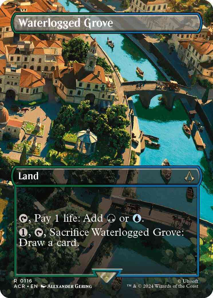Waterlogged Grove [116] [Borderless] [Assassin's Creed] [Non-Foil]