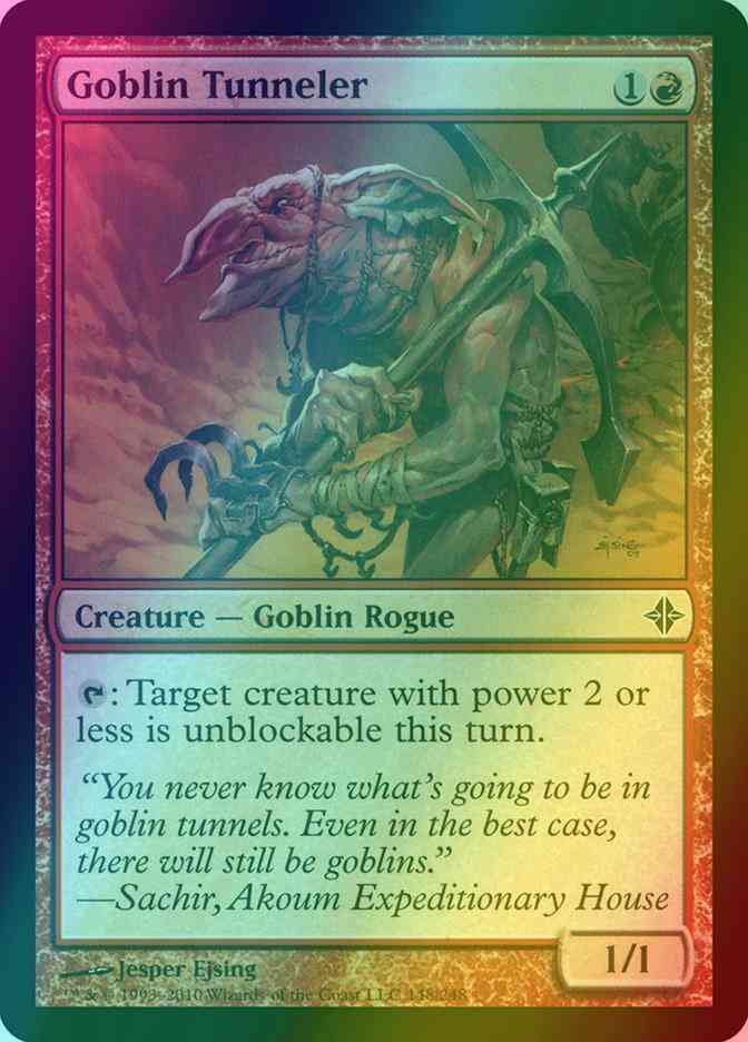 Goblin Tunneler [148] [Rise Of The Eldrazi] [Foil]