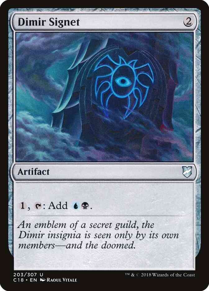 Dimir Signet [203] [Commander 2018] [Non-Foil]