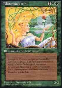Verduran Enchantress - German [223] [Foreign Black Border: German] [Non-Foil]