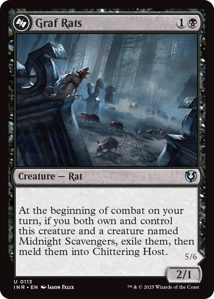 Graf Rats // Chittering Host [113] [Innistrad Remastered] [Non-Foil]