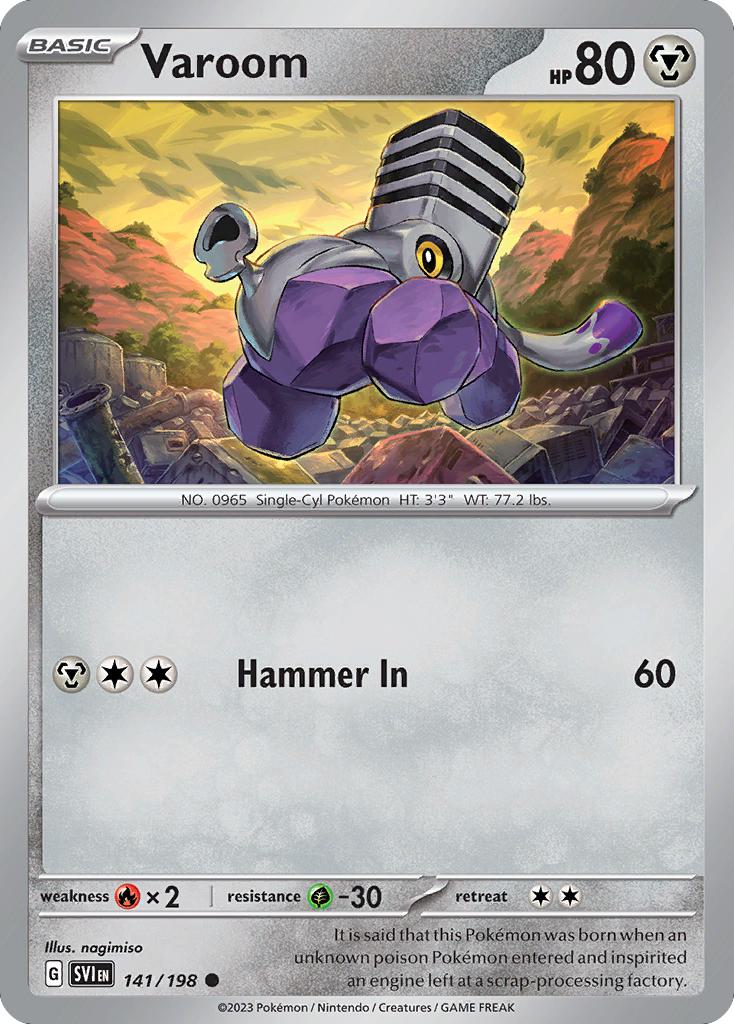 Varoom - 141/198 - Common [sv01-141] [Non-Holo]