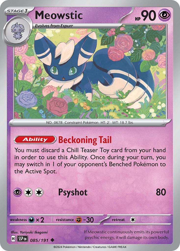 Meowstic - 085/191 - Uncommon [sv08-085] [Non-Holo]
