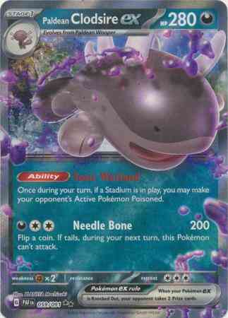 Paldean Clodsire ex - 059/091 - Double Rare [sv045-059] [Ultra]