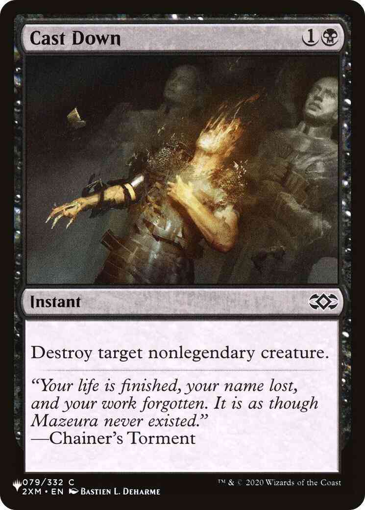 Cast Down [2XM-79] [The List] [Non-Foil]