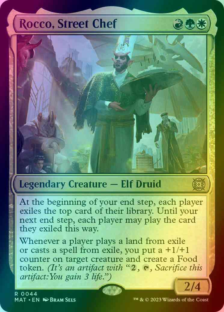 Rocco, Street Chef [44] [March of the Machine: The Aftermath] [Foil]