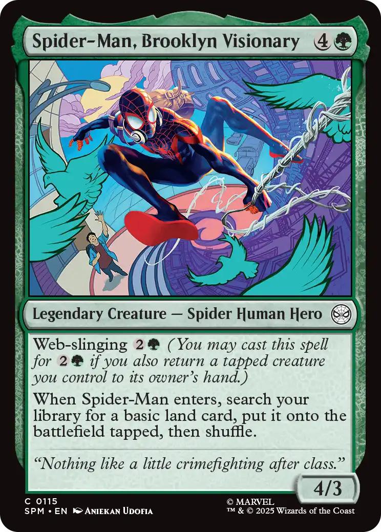 Spider-Man, Brooklyn Visionary [115] [Marvel's Spider-Man] [Non-Foil]