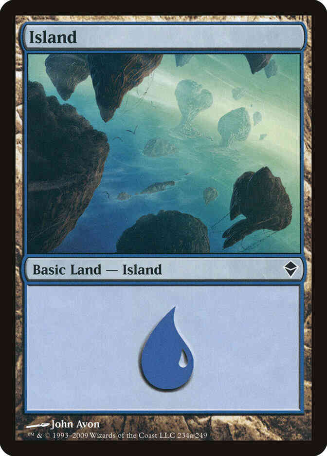Island [234a] [Zendikar] [Non-Foil]