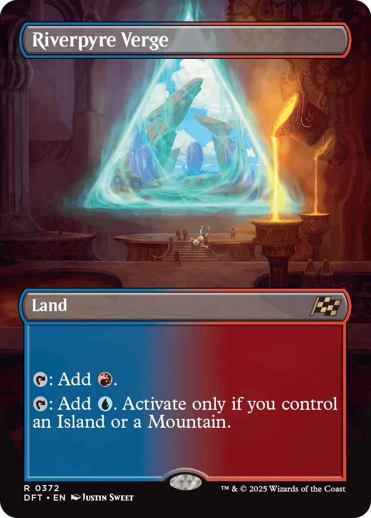 Riverpyre Verge [372] [Borderless] [Aetherdrift] [Non-Foil]