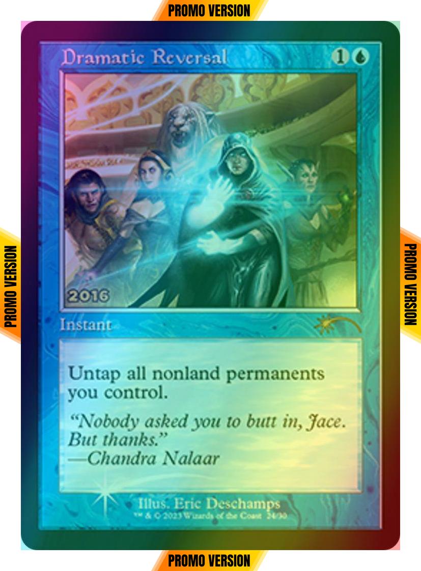 Dramatic Reversal [24] [Retro Frame] [30th Anniversary Promos] [Foil]