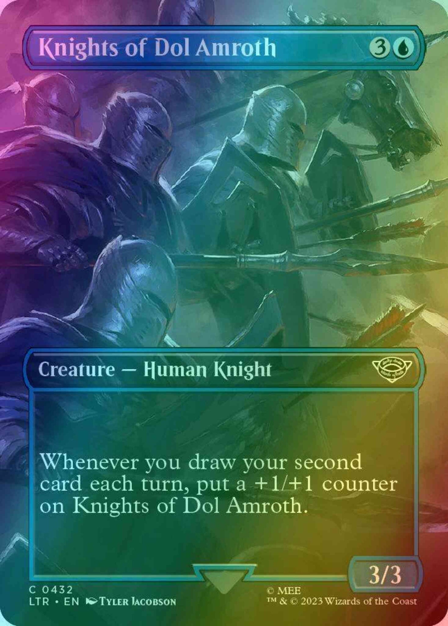 Knights of Dol Amroth [432] [Borderless] [The Lord of the Rings: Tales of Middle-earth] [Foil]