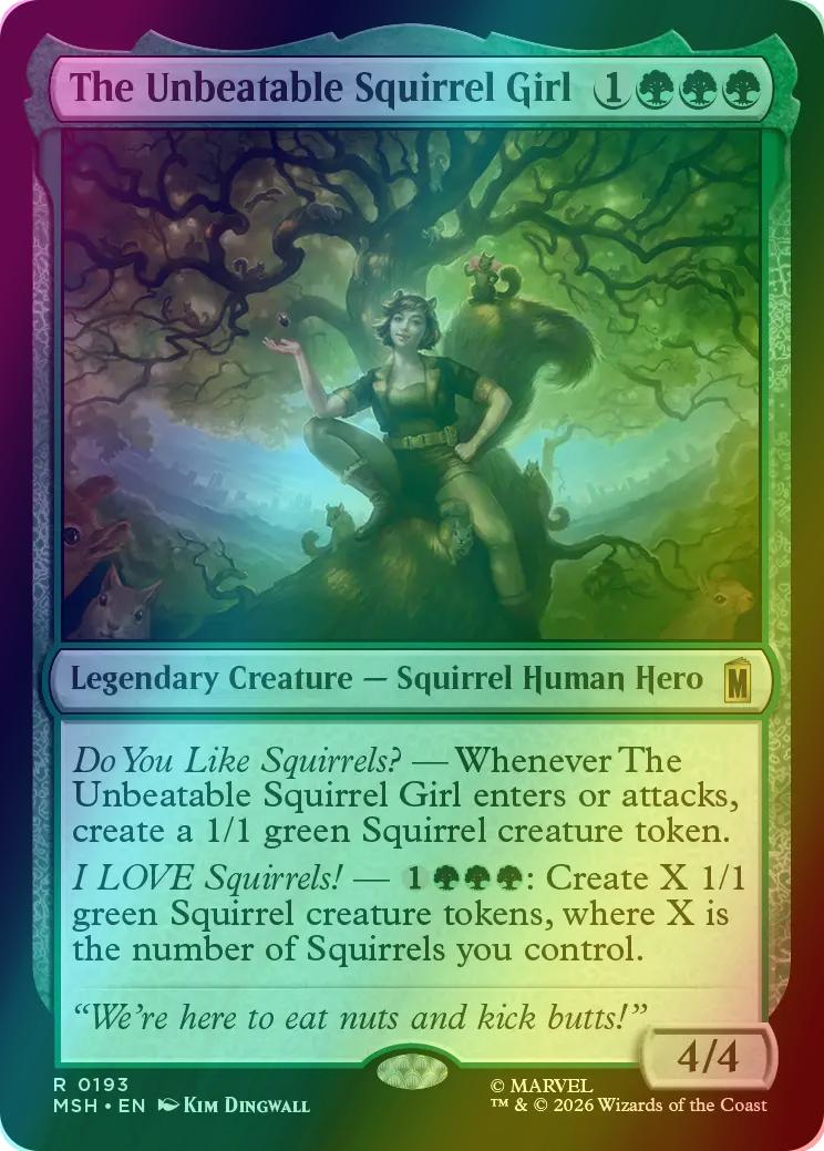The Unbeatable Squirrel Girl [193] [Marvel Super Heroes] [Foil]