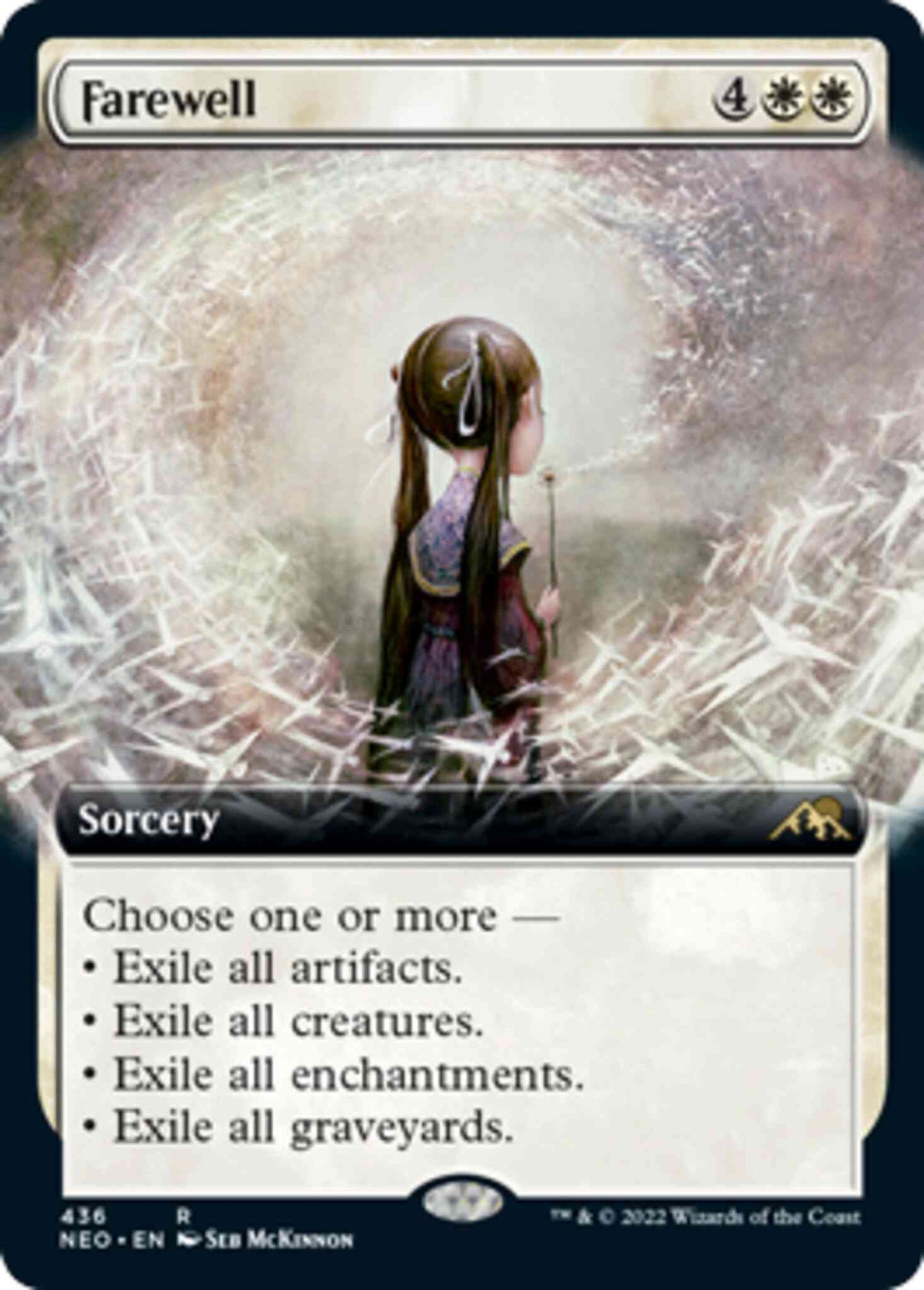 Farewell [436] [Extended Art] [Kamigawa: Neon Dynasty] [Non-Foil]