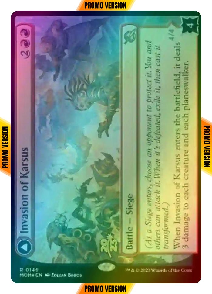 Invasion of Karsus // Refraction Elemental [146s] [Prerelease] [March of the Machine: Promos] [Foil]