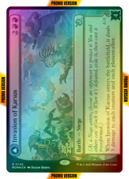 Invasion of Karsus // Refraction Elemental [146s] [Prerelease] [March of the Machine: Promos] [Foil]