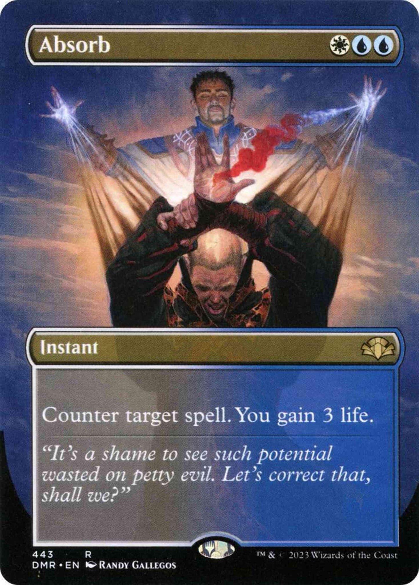 Absorb [443] [Borderless] [Dominaria Remastered] [Non-Foil]