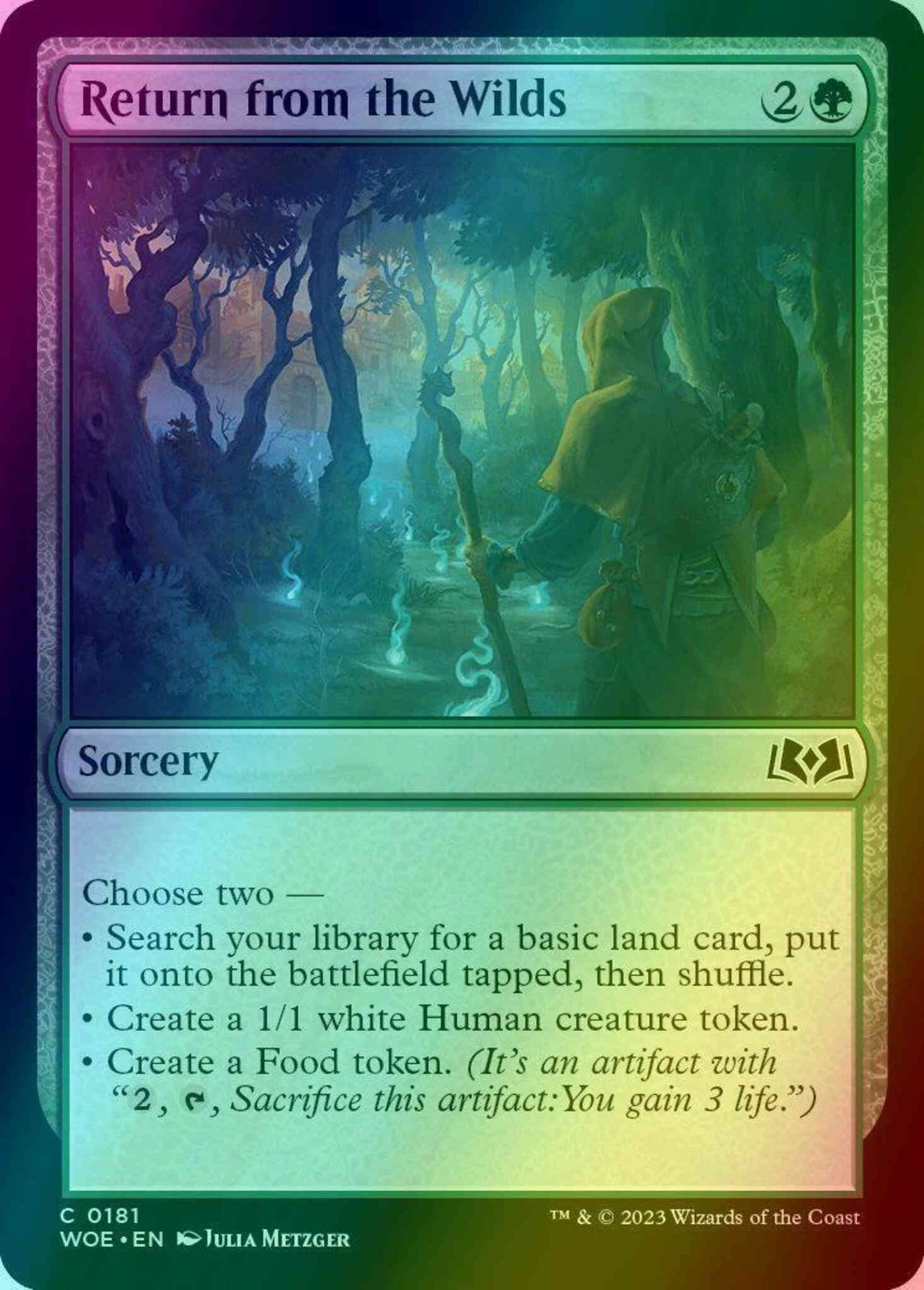 Return from the Wilds [181] [Wilds of Eldraine] [Foil]