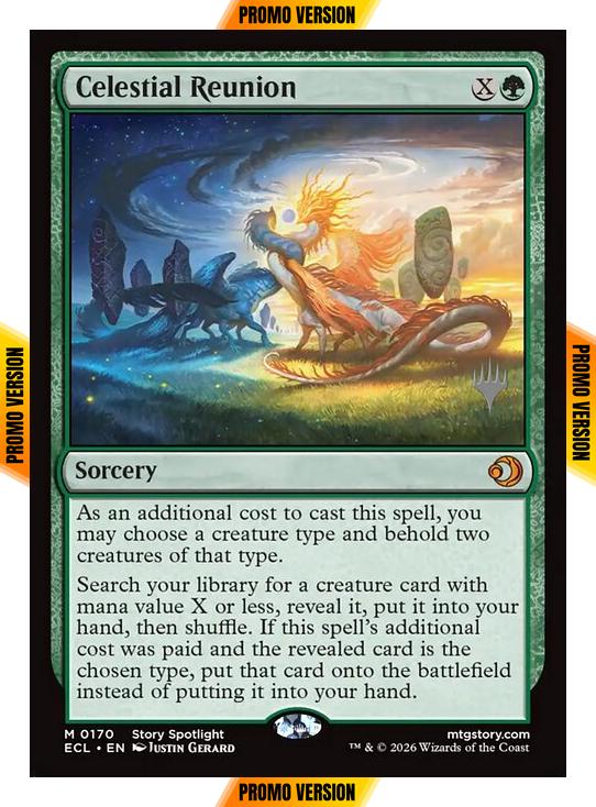 Celestial Reunion [170p] [Promo Pack] [Lorwyn Eclipsed: Promos] [Non-Foil]