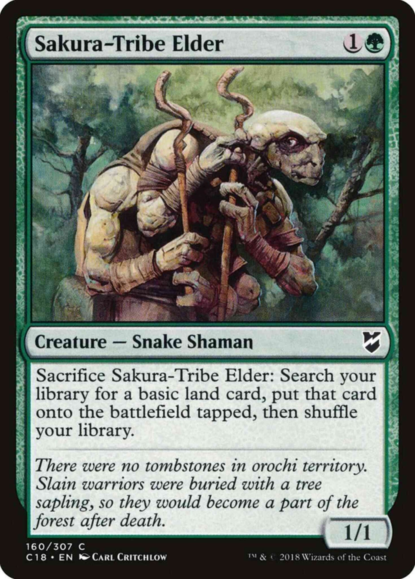 Sakura-Tribe Elder [160] [Commander 2018] [Non-Foil]