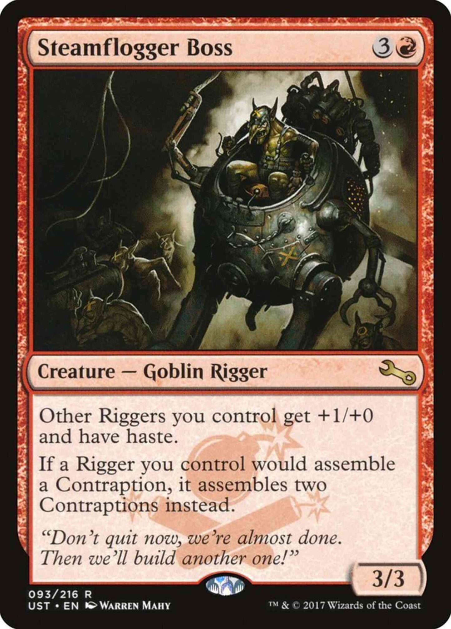 Steamflogger Boss [93] [Unstable] [Non-Foil]