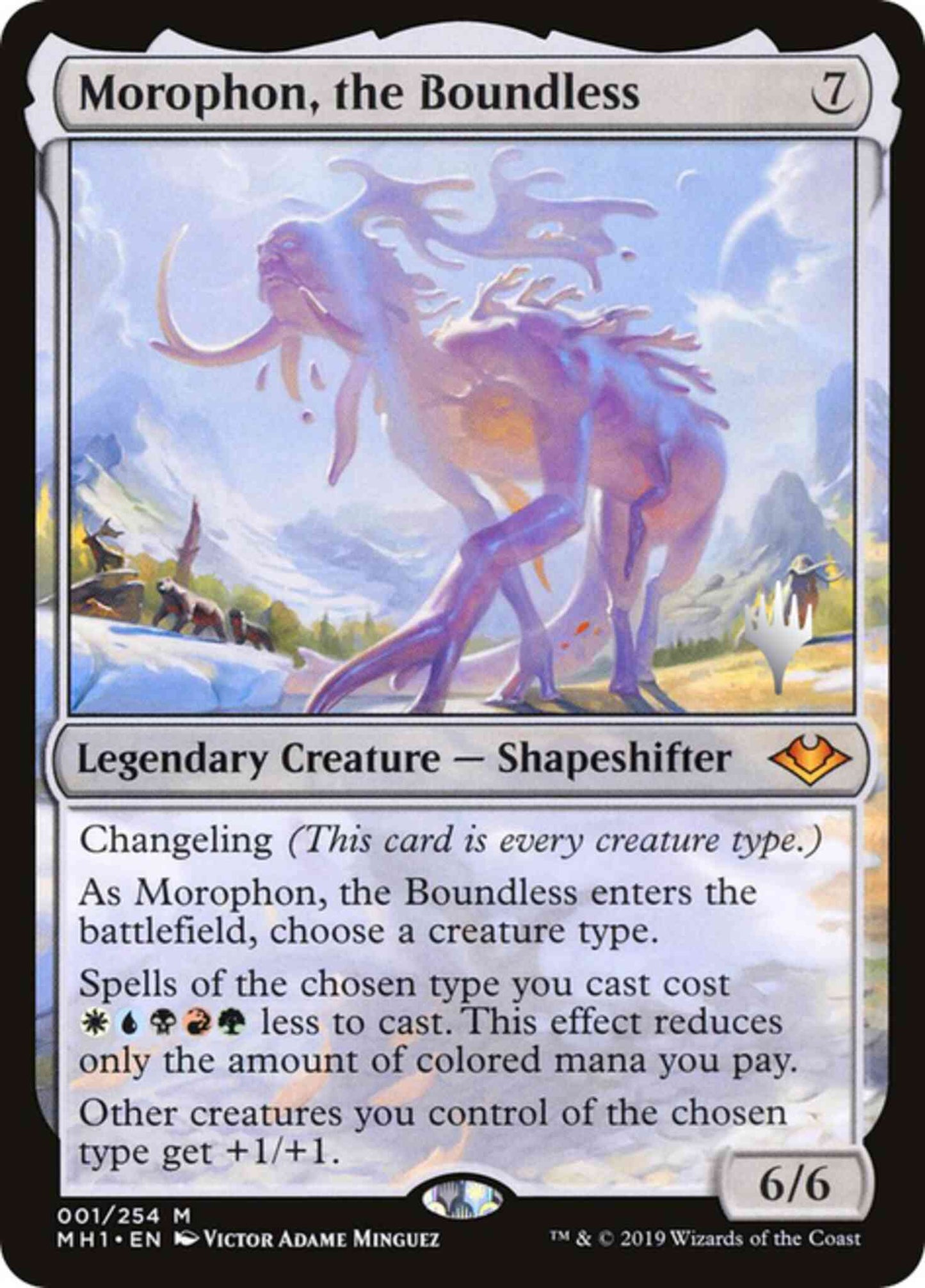 Morophon, the Boundless [Promo Pack] [1p] [Modern Horizons Promos] [Non-Foil]