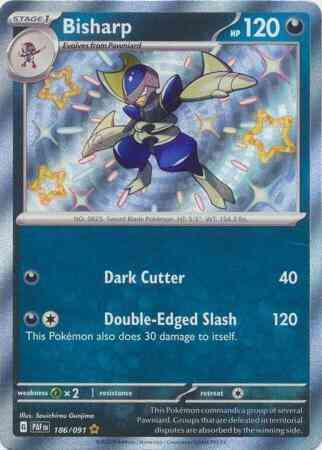 Bisharp - 186/091 - Shiny Rare [sv045-186] [Secret]
