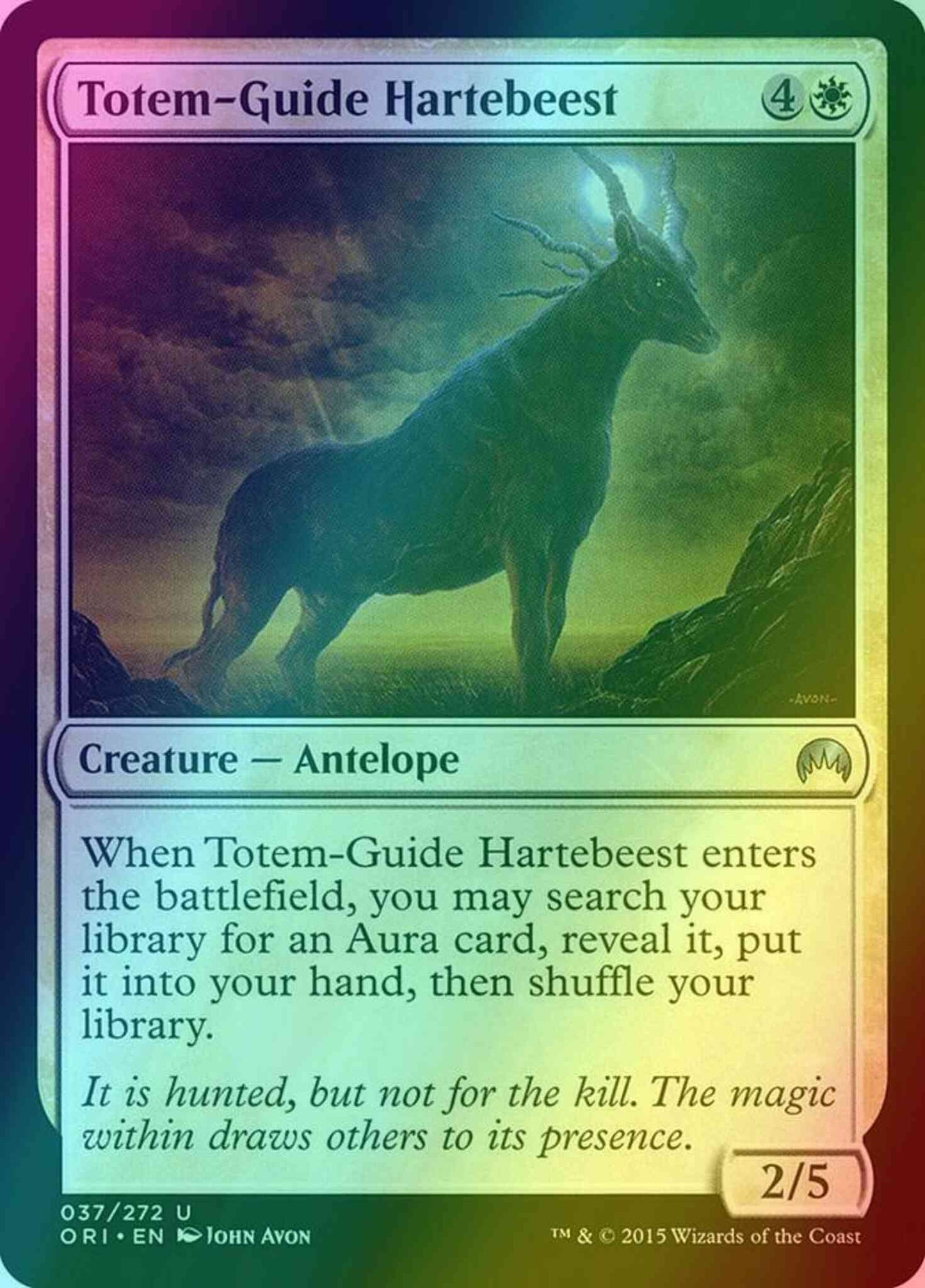 Totem-Guide Hartebeest [37] [Magic Origins] [Foil]