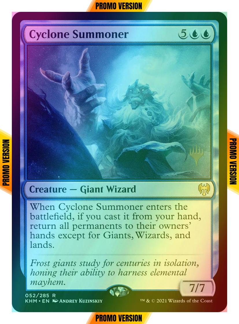 Cyclone Summoner [Promo Pack] [52p] [Kaldheim Promos] [Foil]