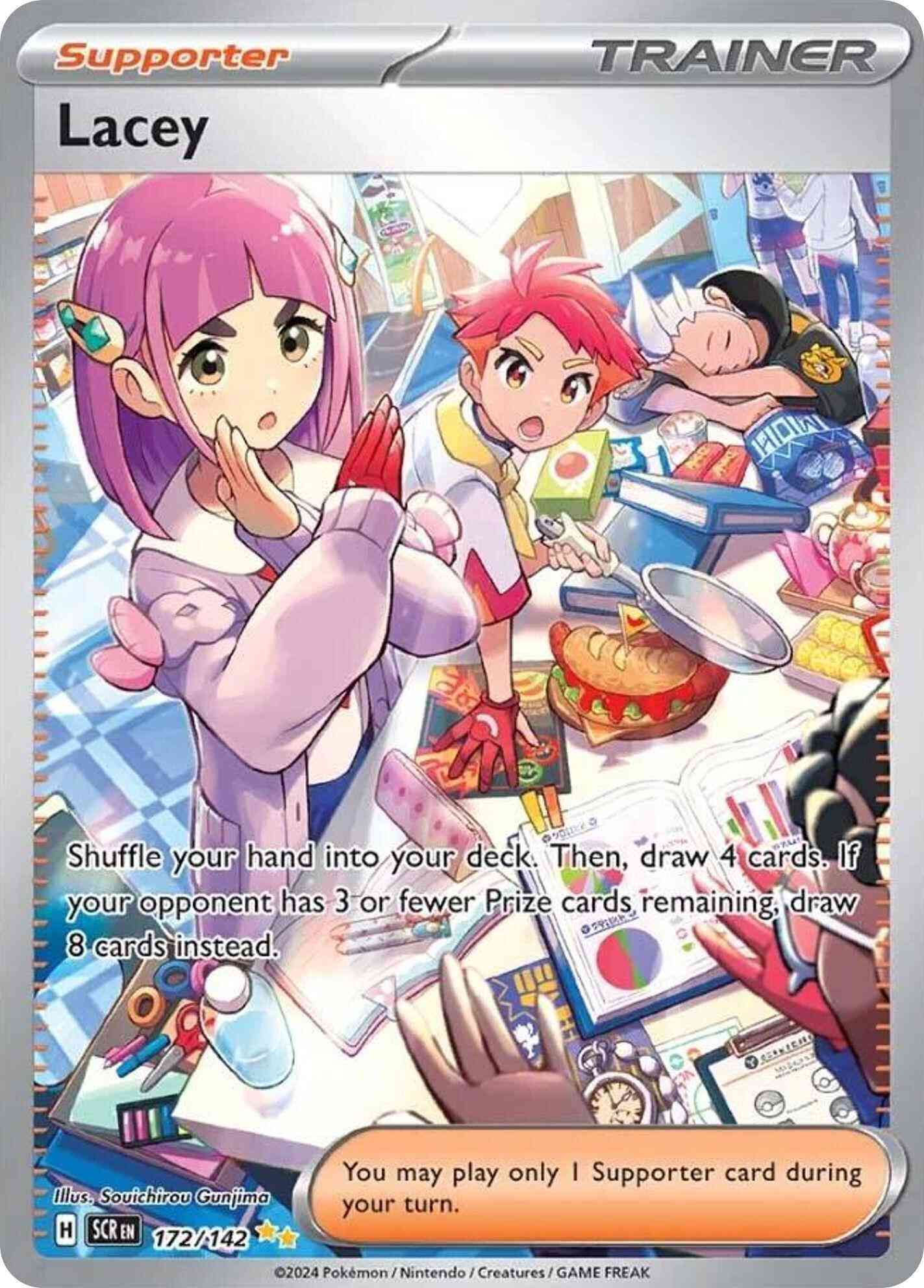 Lacey - 172/142 - Special Illustration Rare [sv07-172] [Ultra]