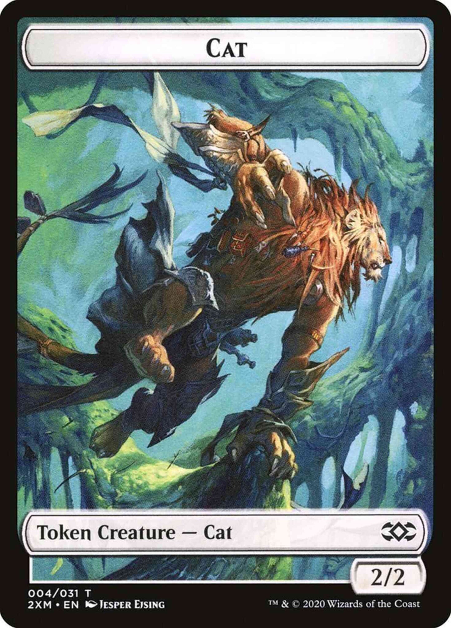 Cat Token [04] [Double Masters Tokens] [Non-Foil]