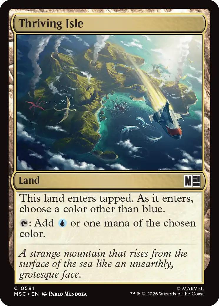 Thriving Isle [581] [Beginner Box] [Marvel Super Heroes: Commander] [Non-Foil]