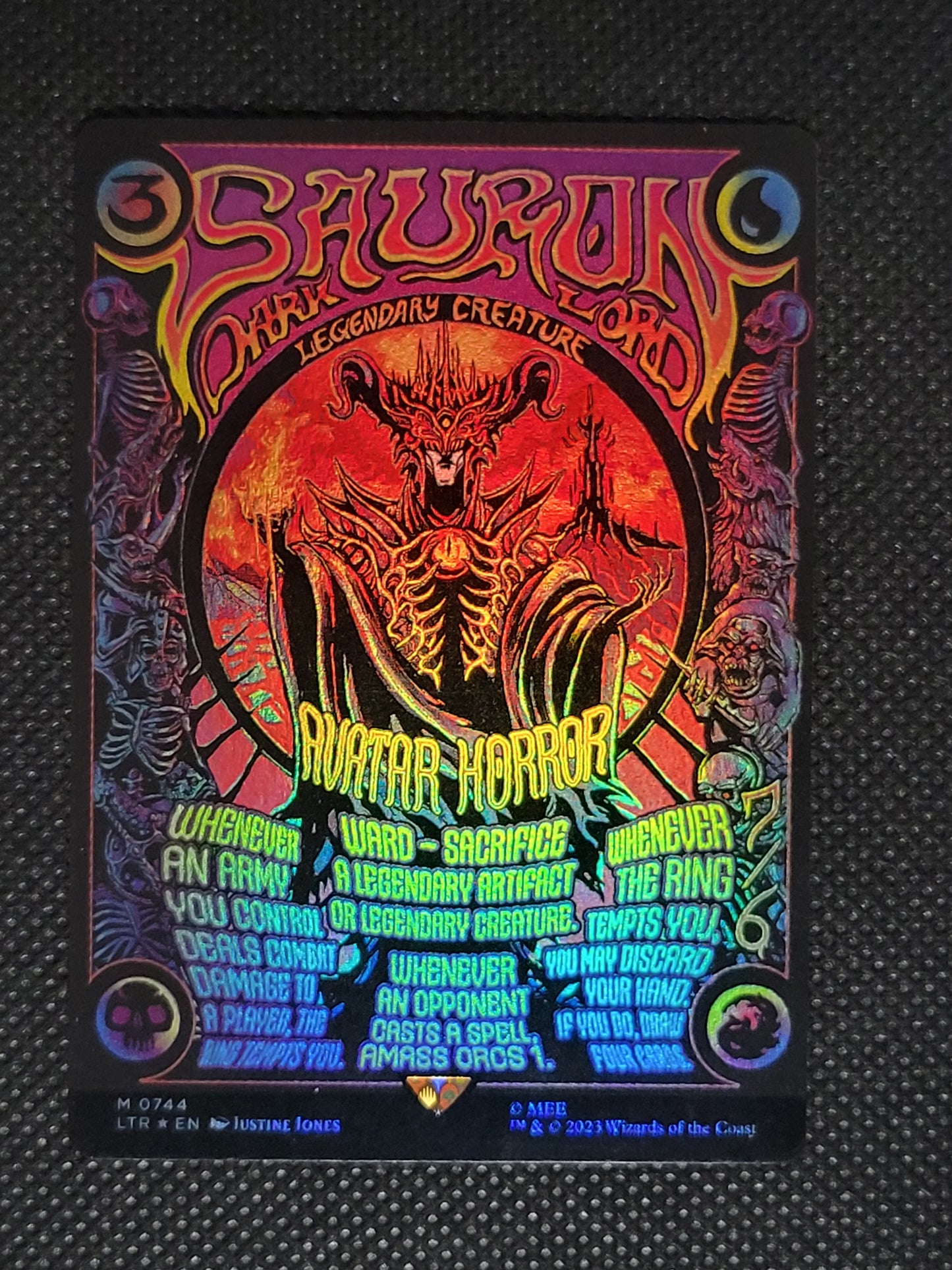 Sauron, the Dark Lord — Borderless|Poster|Foil — ID 19707