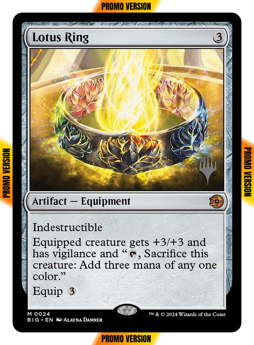 Lotus Ring [24p] [Promo Pack] [The Big Score: Promos] [Non-Foil]