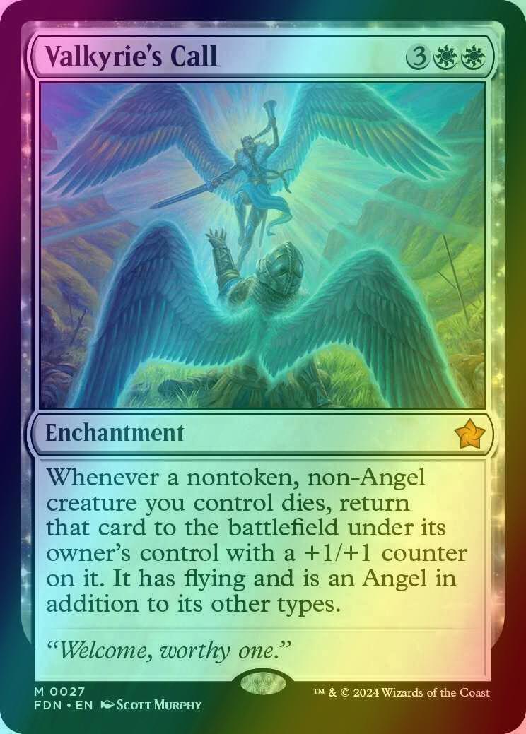 Valkyrie's Call [27] [Foundations] [Foil]