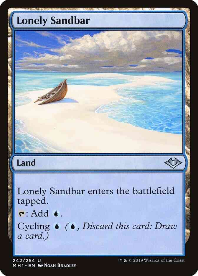 Lonely Sandbar [242] [Modern Horizons] [Non-Foil]