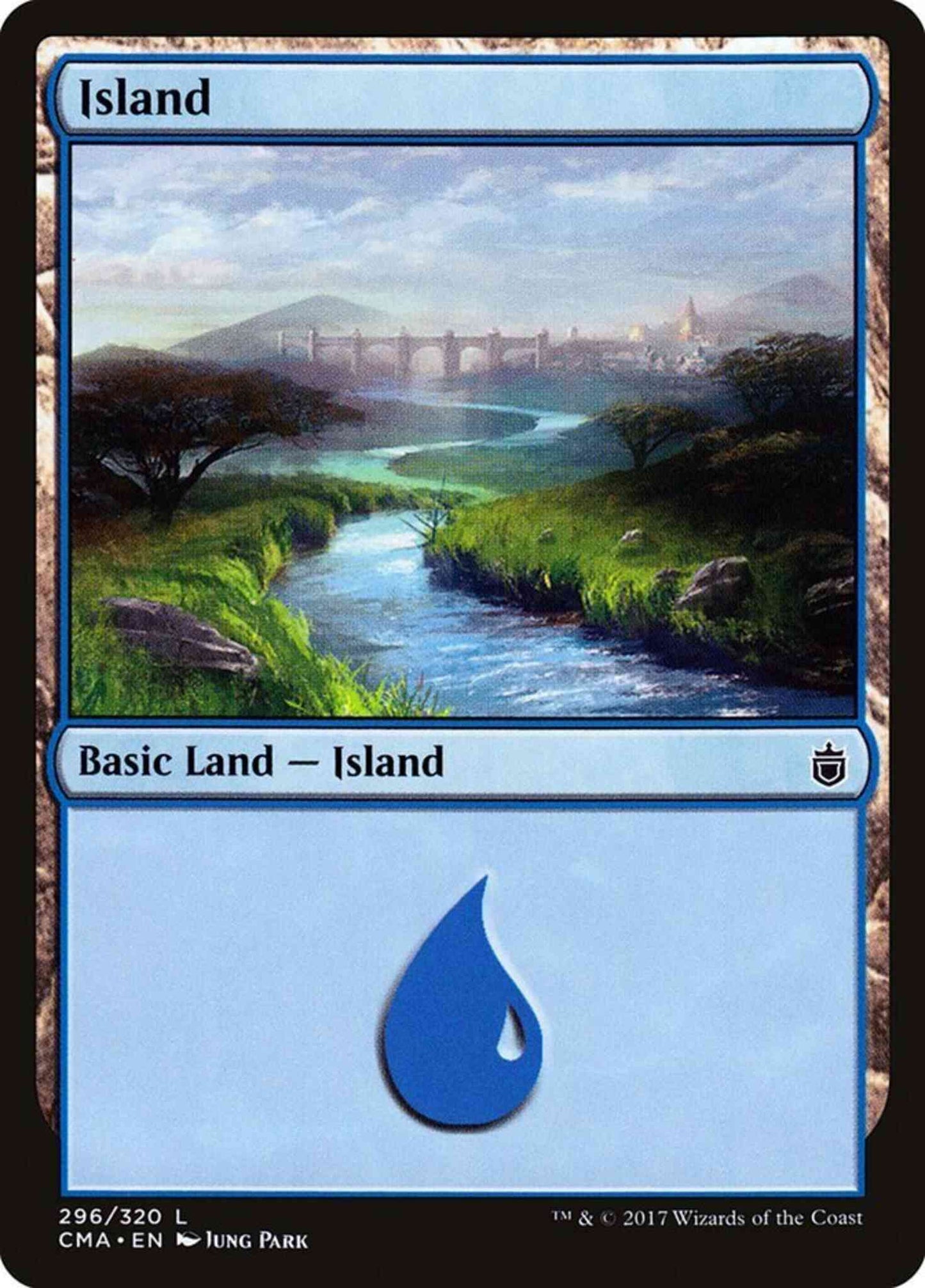 Island [296] [Commander Anthology] [Non-Foil]